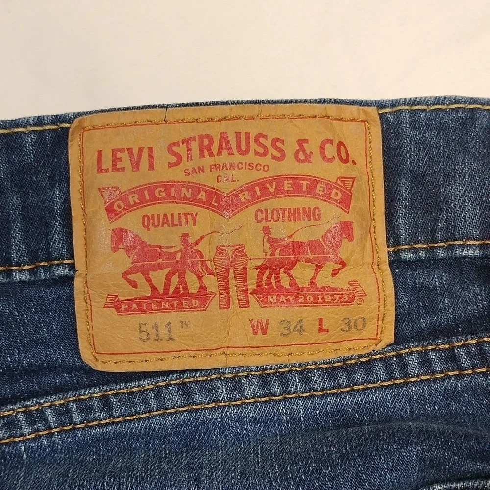 Levis 511 Men's Jeans Size 34x30